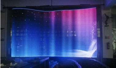 Mur rideau d'écran transparent extérieur en verre LED de SMD P10 pour le concert vocal
