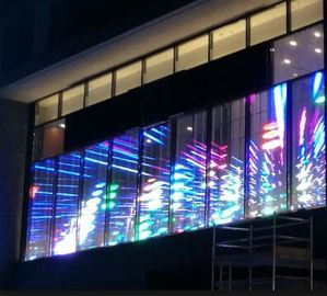 Affichage à LED transparent extérieur extérieur de P5 SMD Pour la publicité de construction