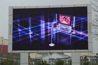 Affichage à LED polychrome extérieur de Smd 3528 P10, Annonçant les écrans polychromes imperméables